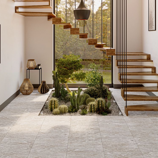 Travertine Silver (Rectificado)